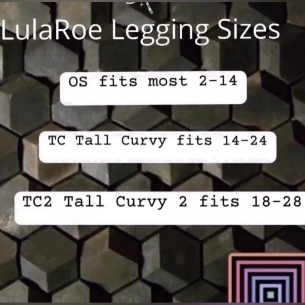 LuLaRoe TC Fright Club Floral Skull Halloween Leggings Tall Curvy - Picture 16 of 16